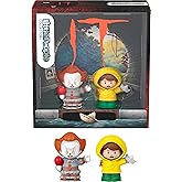 Little People Collector IT Movie Special Edition Set for Horror Fans, Pennywise & Georgie Figures in a Display Package (Amazon Exclusive)