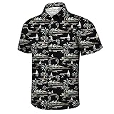 Mizvsitrd Hawaiian Shirt for Men, Beach Shirts for
