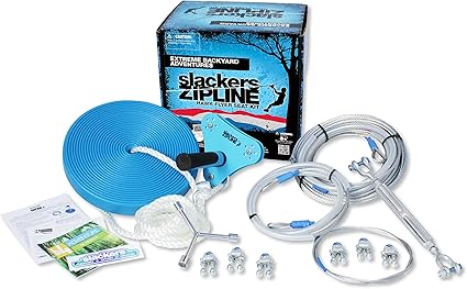 Amazon Com Slackers Zipline 70 Hawk Series With Seat Sports