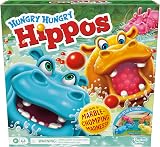 Hasbro Gaming Hungry Hungry Hippos Marble-Chomping Game for Kids view 1