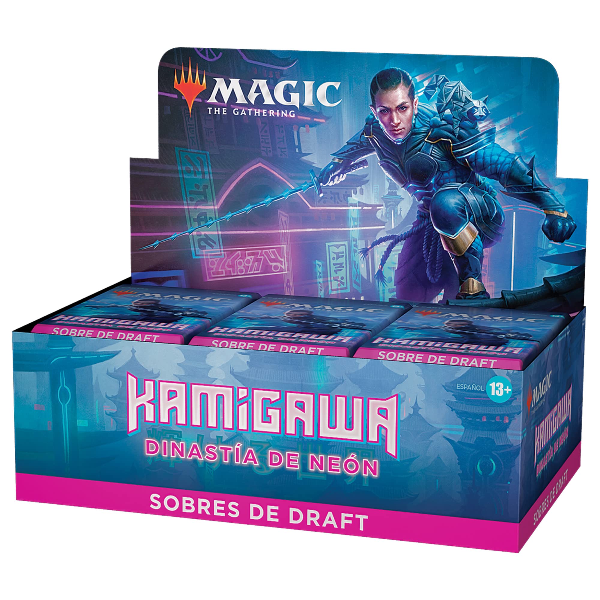 Magic The Gathering C92111050 Kamigawa Draft Envelope Box: Neon Dynasty, Lemon Tree