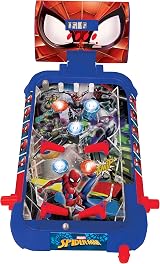LEXIBOOK Spider-Man Electronic Table Pinball JG610SP Blue Red LCD view 2