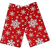 JarThenaAMCS 2Pcs Christmas Hand Towels Winter Snowflake Cotton Bathroom Towel Red White Dish Towel for Xmas Drying Cleaning Cooking, 13.7 x 29.5 Inch