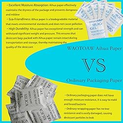 Silica Gel Packets,2 Gram 500 Packs Desiccant Pack