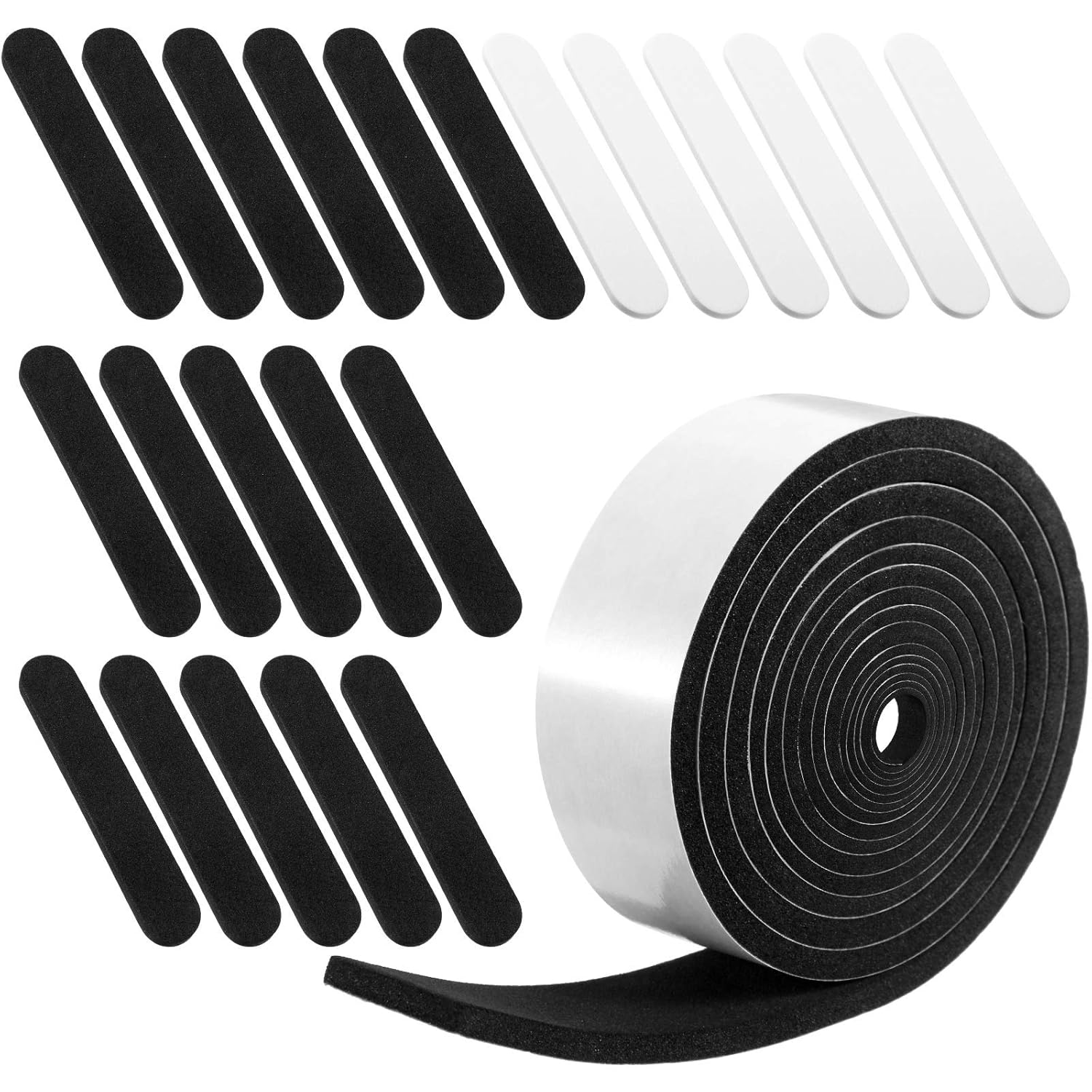 23 Pieces Hat Size Tape Hat Size Reducer Foam Reducing Tape Roll Self