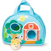 Melissa &amp; Doug Rollables Take-Along Tote with Giraffe Infant and Toddler Toy (2 Pieces)