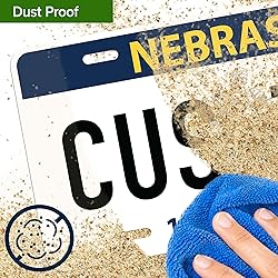 Custom Nebraska License Plate, Personalized License