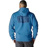 Carhartt Men's Rain Defender Loose Fit Midweight Logo Graphic Sweatshirt