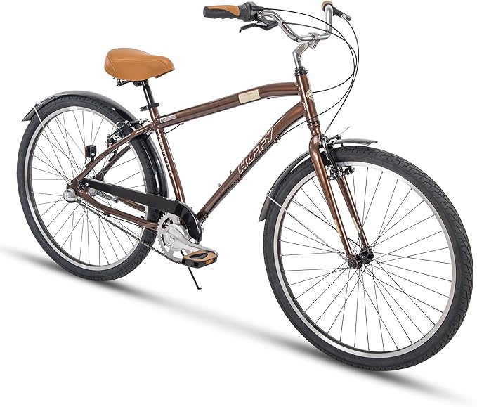 Huffy Mens Commuter Bike, Hyde Park 27.5 inch 3Speed, Lightweight Buy