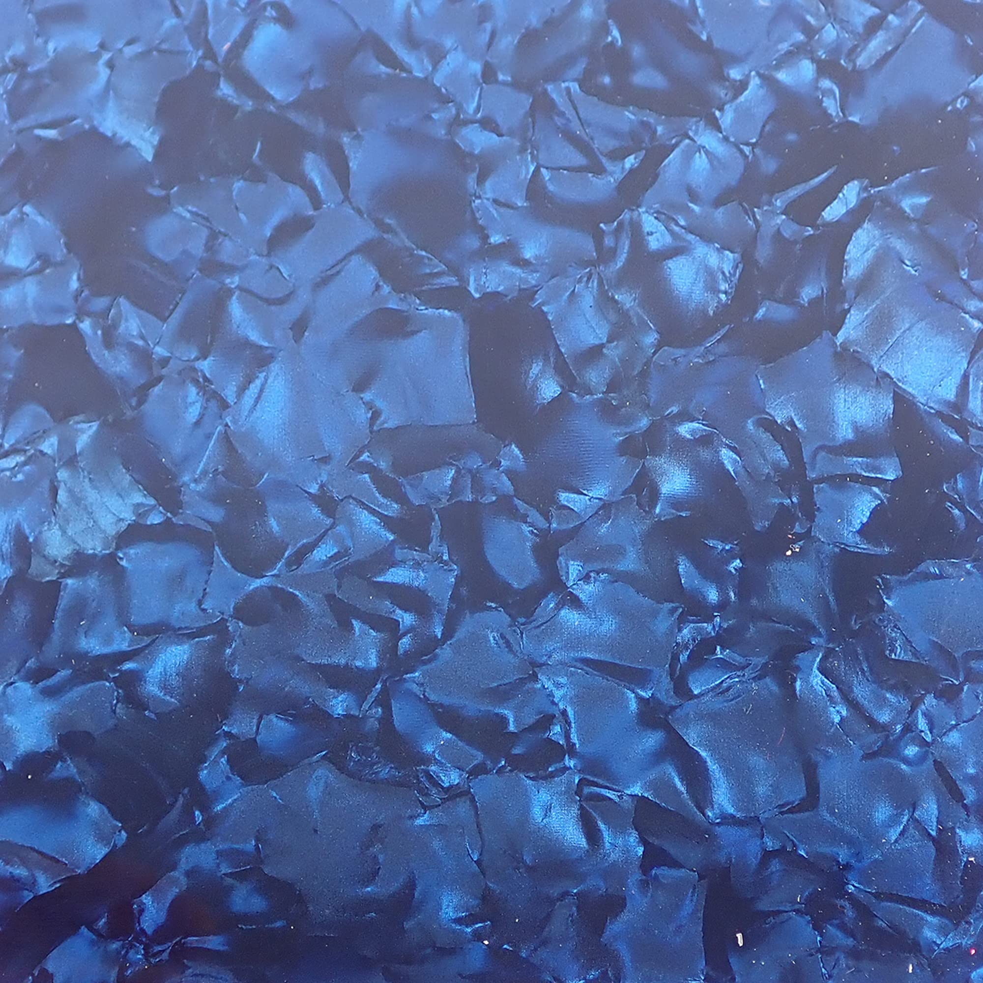 Blue Pearloid Celluloid Laminate Cast Acrylic Sheet, 3mm thick (500x300mm)