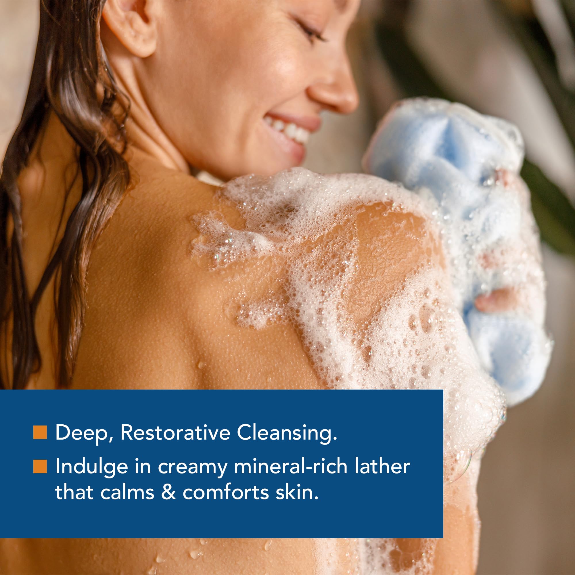 Kenkoderm Psoriasis Dead Sea Mud Soap with Argan Oil & Shea Butter, Natural Exfoliating Body & Face Cleanser for Sensitive Skin, Fragrance & Color-Free, 4.25 Ounce, 1 Bar