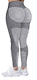 Womens High Waisted Seamless Leggings Tummy Control