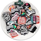 Silipull 40 Pcs Silicone Focal Beads for Pens Cross Silicone Beads Bulk for Keychain Making DIY Gift Necklace Bracelet Jewelry