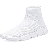 Women's Slip On Socks Sneakers Walking Shoes Running Tennis Athletic Gym Workout Non Slip Athletic Fashion Sneakers