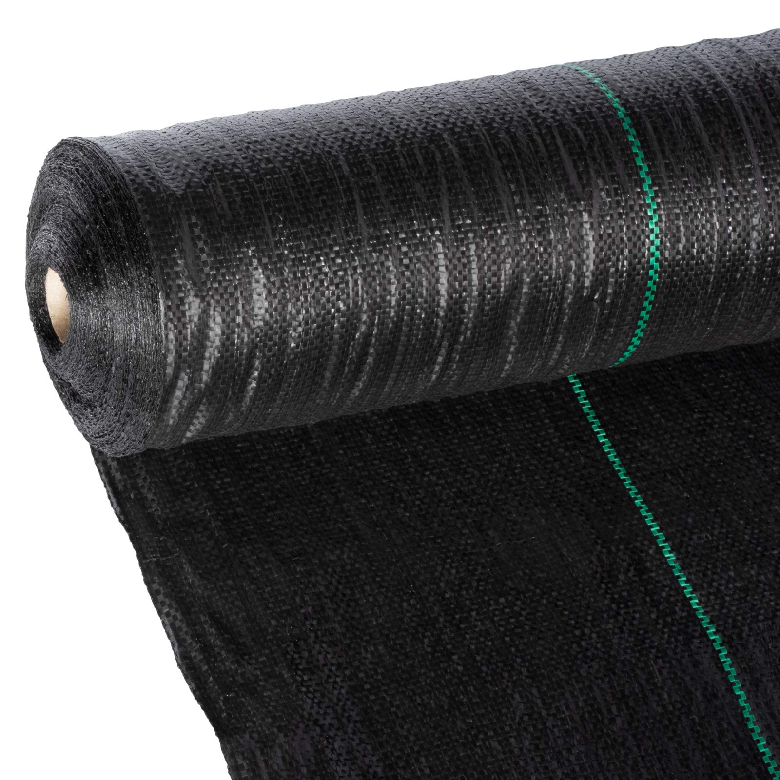 Masgard® Woven Mulch Tarpaulin 100 g/m² Black Various Sizes (2 m x 10 m = 20 m² (folded))