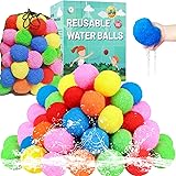 60 Pcs Reusable Water Balls, Reusable Water