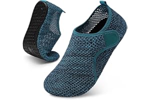 Scurtain Barefoot Water Shoes for Women Men Beach Swim Aqua Socks Summer Quick-Dry Sandals Slippers