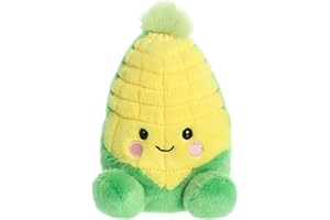 Aurora® Adorable Palm Pals™ Wavey Corn™ Stuffed Animal - Pocket-Sized Play - Collectable Fun - Yellow 5 Inches