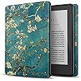 TNP Case for Kindle 10th Generation - Slim & Light Smart Cover Case with Auto Sleep & Wake for Amazon Kindle E-Reader 6" Display, 10th Generation 2019 Release (Almond Blossom - Van Gogh)