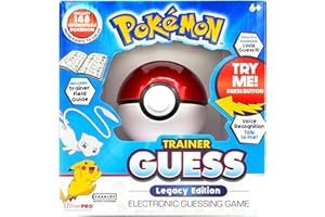 ULTRA PRO Pokemon Trainer Guess Legacy's Edition Toy, I Will Guess It! Electronic Voice Recognition Guessing Brain Game Pokemon Go Digital Travel Board Games Toys