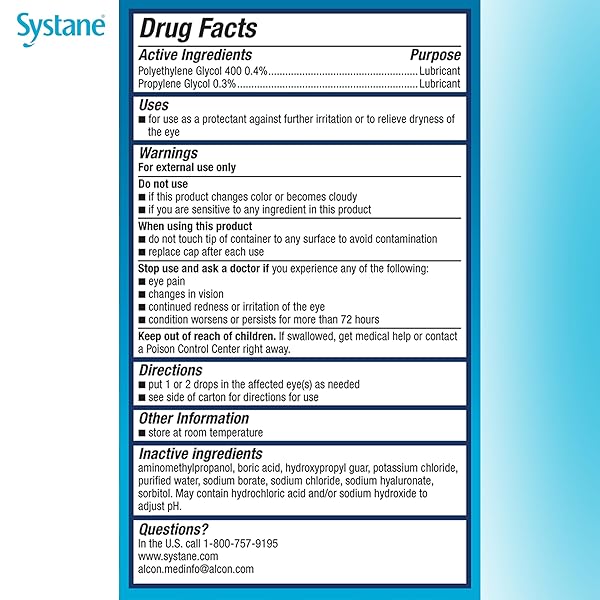 SYSTANE HYDRATION MULTI-DOSE PRESERVATIVE-FREE EYE DROPS DRY EYE RELIEF TWIN PACK (2X10ML)