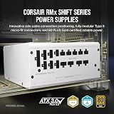 Corsair RM1000x SHIFT ATX 1000W Power Supply 80 PLUS Gold ATX 3.1 PCIe 5.1 White view 2