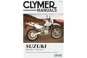Suzuki DR650SE Clymer Manual: 1996 - 2019: Maintenance * Troubleshooting * Repair