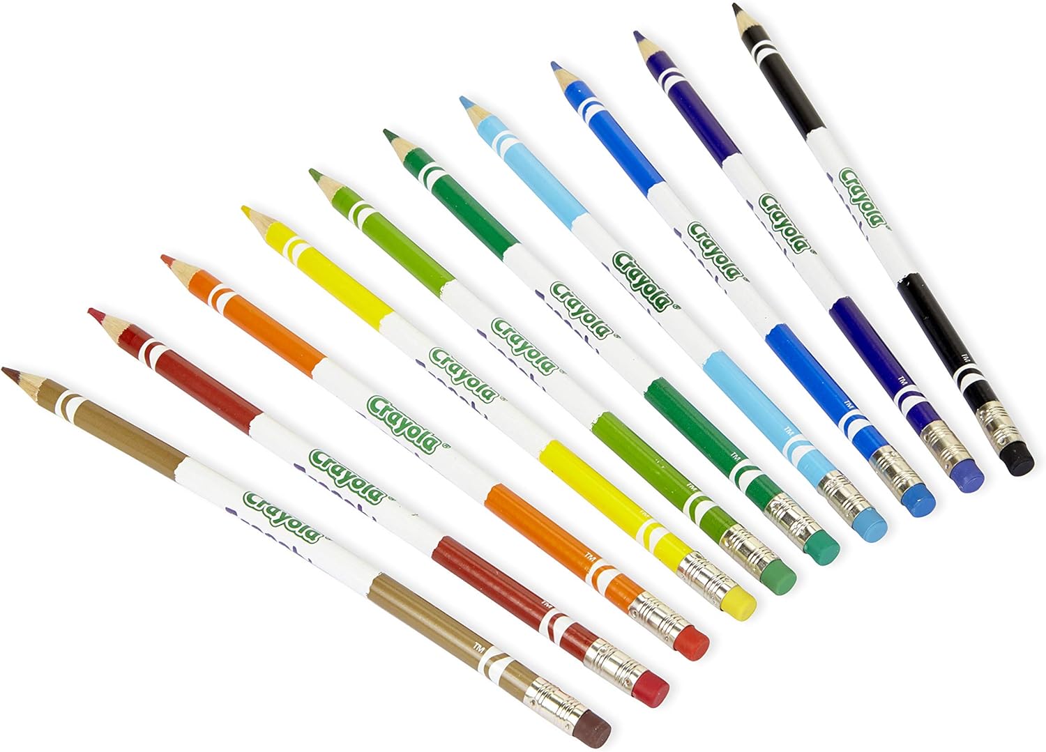 Crayola Erasable Colored Pencils, 10 Count, School Supplies: Toys & Games