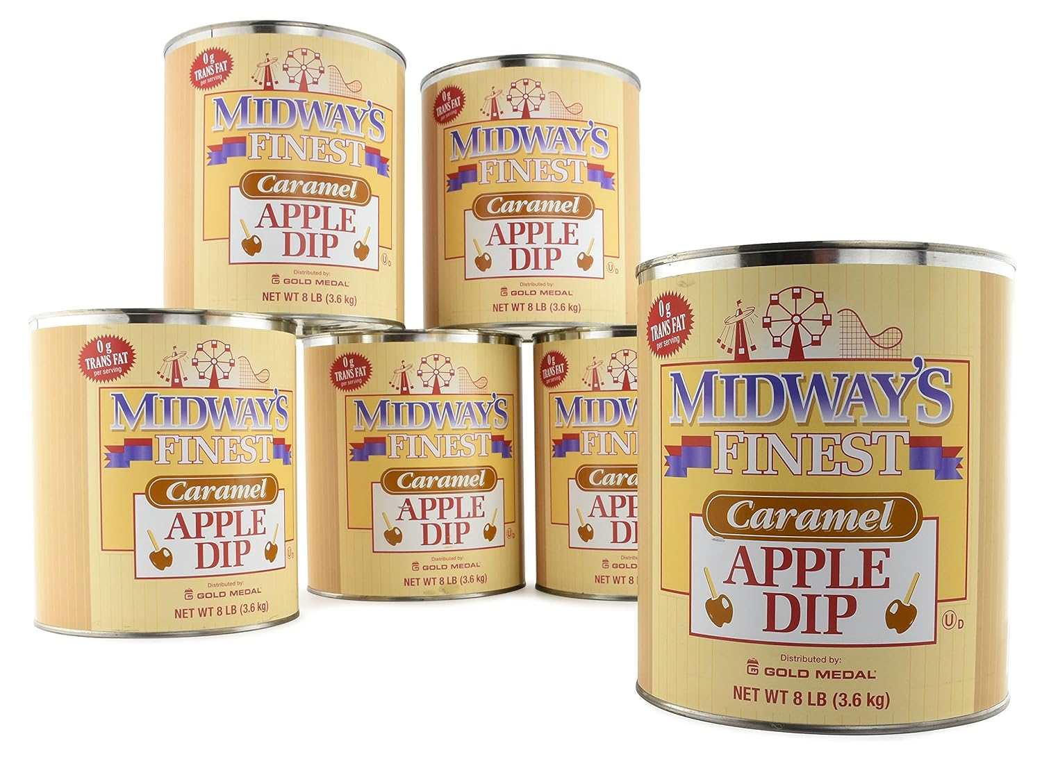 Midway's Finest Caramel Apple Dip (6 - 8 Lb. cans)