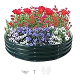 XGMDD Galvanized Raised Garden Beds for Gardening