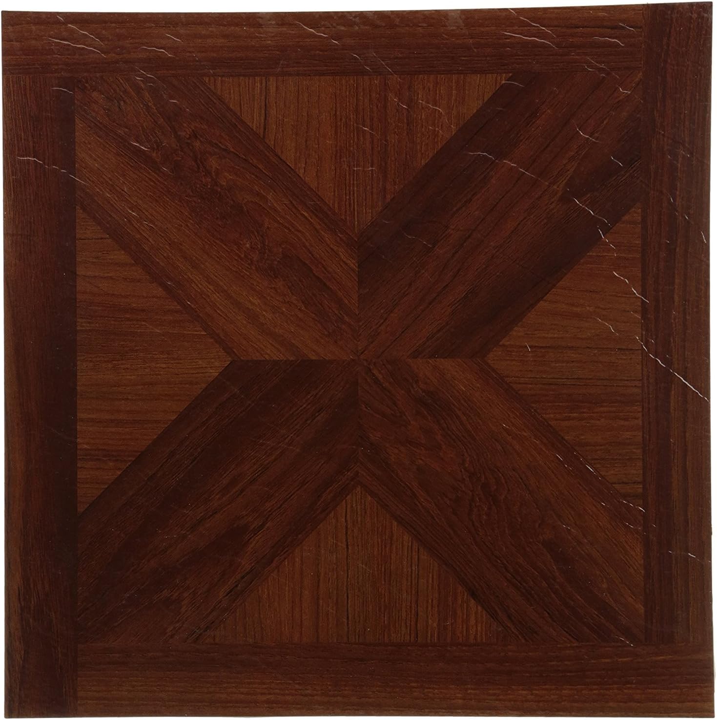 12 X 12 Vinyl Tile In Machine Cherry Wood Cross Vinyl Floor