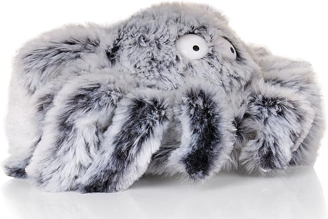 Spider Web Velvet Slippers