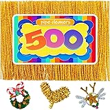 GAGANIU 500pcs Pipe Cleaners, Pipe Cleaners for
