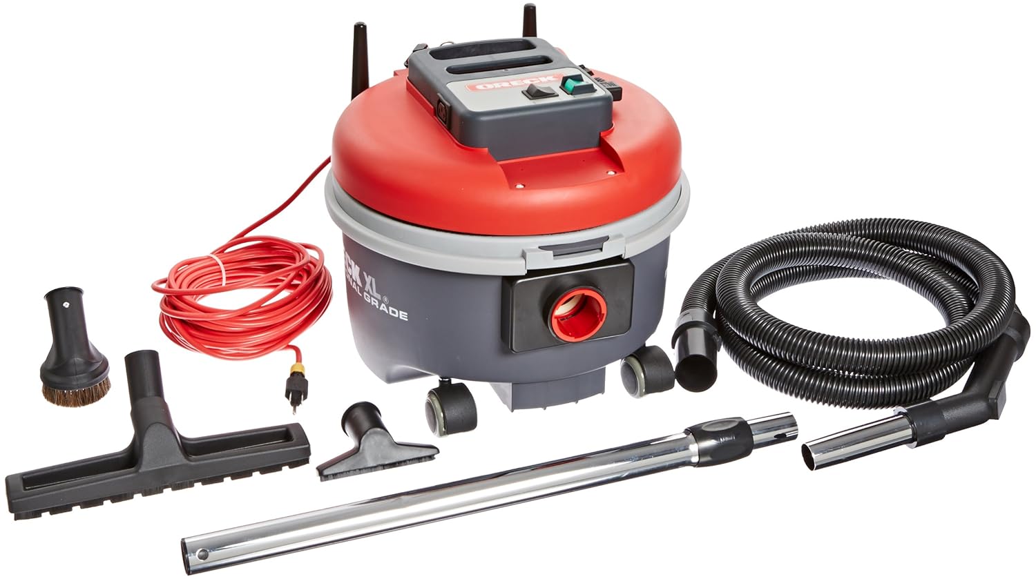 Oreck Commercial COMP9H HEPA Compacto 9 Canister Vacuum, 1.6 HP Carpet Sweepers