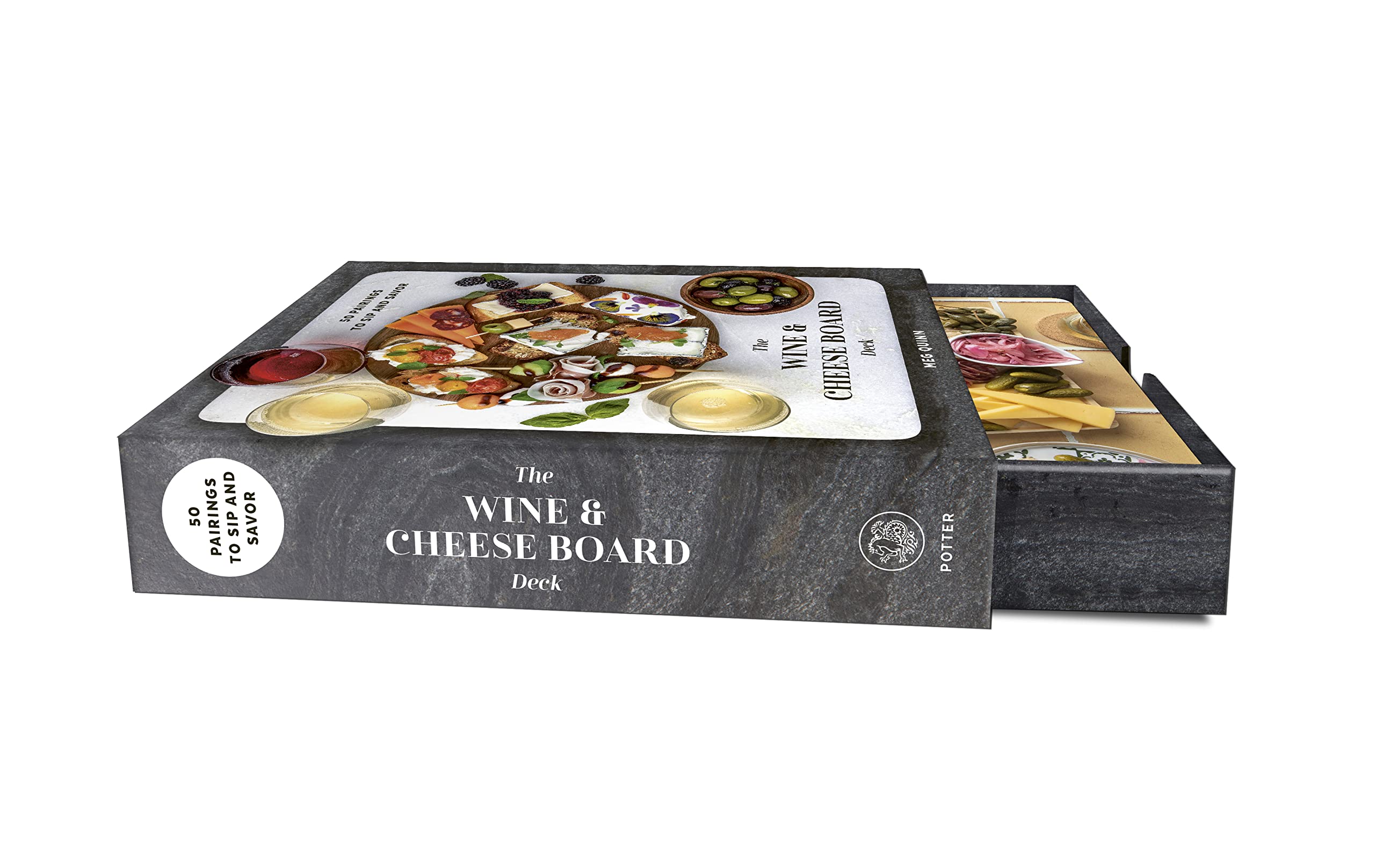 The Wine and Cheese Board Deck: 50 Pairings to Sip and Savor: Cards