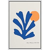 SIGNWIN Framed Canvas Wall Art Boho Decor Illustration Canvas Prints Home Artwork Decoration for Living Room,Bedroom - 16x24 inches