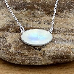 TISHAVI 4.41Cts Natural Moonstone Necklace For