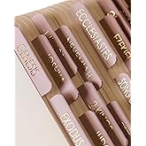 Bible Tabs for Women Study Bible, Embossed Matte Catholic Bible Tabs Gold, Laminated Bible Tabs, Bible Book Tabs w/Old & New Testament Neutral Bible Labels Tabs, Perfect Bible Study Supplies Oak