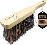 Newman and Cole Natural Wooden Hand Brush Stiff Bassine Bristles view 1