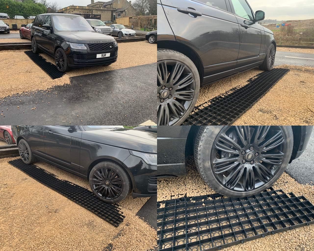 Super Saturday Ecodeck DRIVEWAY GRIDS X36 9 SQUARE METRE OF GRAVEL