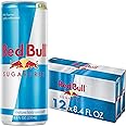 Red Bull Sugar Free Energy Drink with 80mg Caffeine plus Taurine & B Vitamins, 8.4 Fl Oz, Pack of 12 Cans
