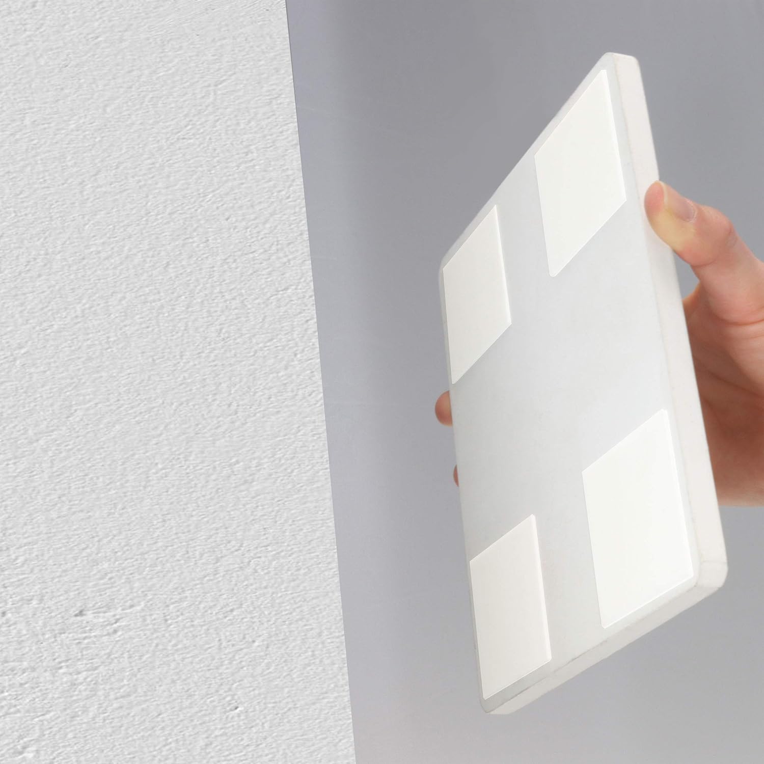 Square Adhesive Strips, 25 x 25 mm, 25 x 25 x 1 mm Dicke, 100 Stück - Image 3