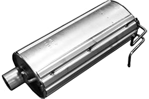 Walker SoundFX 18887 Direct Fit Exhaust Muffler 3" Inlet (ID) 3" Outlet (ID) for Ford F-250 Super Duty