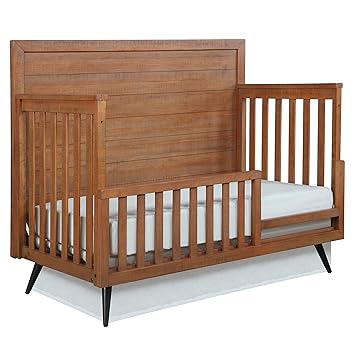 mid century modern baby crib