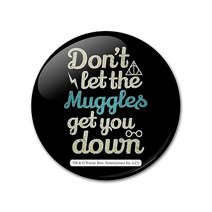 Mc Sid Razz OfficialHarry Potter - Muggles 2 in 1 [ Fridge Magnet + Bottle Opener ],Licensed by Warner Bros