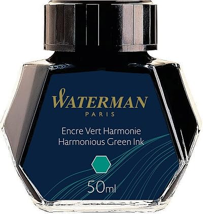Waterman Harmonious Green Fountain Pen Ink 50ml Bottle