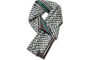 SHIROUYU 100% Mulberry Silk Twill Men's Silk Scarf - Luxurious Silky Soft Warm Long Silk Scarf for men - With Gift Packed