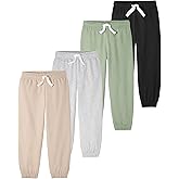 Garanimals Baby & Toddler Boy Joggers - Machine-Washable Kid's Clothes - Size 0-6T - 4 Pack