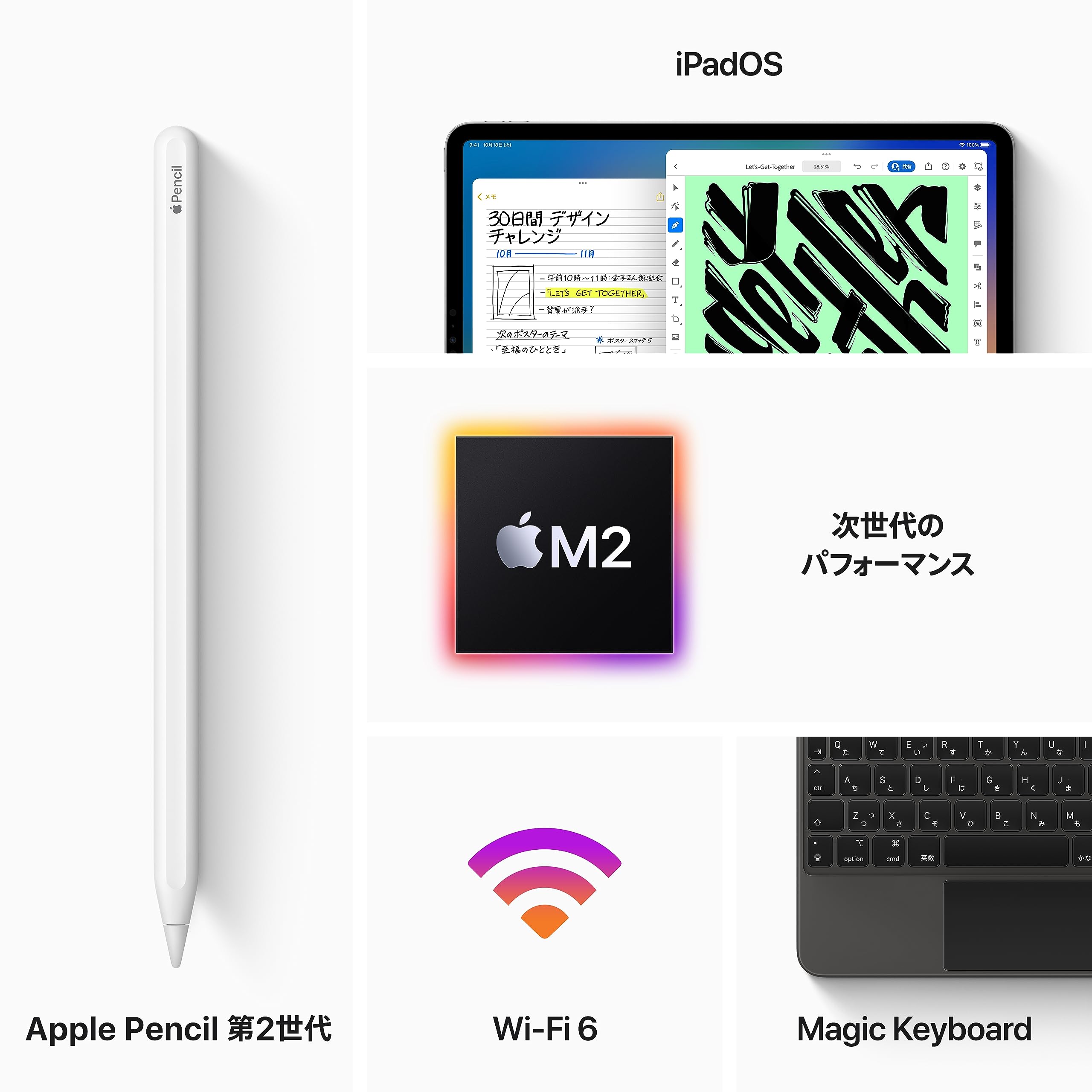 Mua 2022 Apple 12.9インチiPad Pro (Wi-Fi, 512GB) - スペースグレイ 