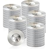 1.5 Inch Self Locking Washers, 1000pcs Perforated Insulation Pins Flat Washer Round Galvanized Steel Plaster Washers for Wall and Ceiling (1000PCS)